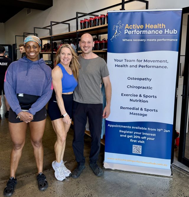 Active Health Performance Hub Bentleigh East Pull Up Sign